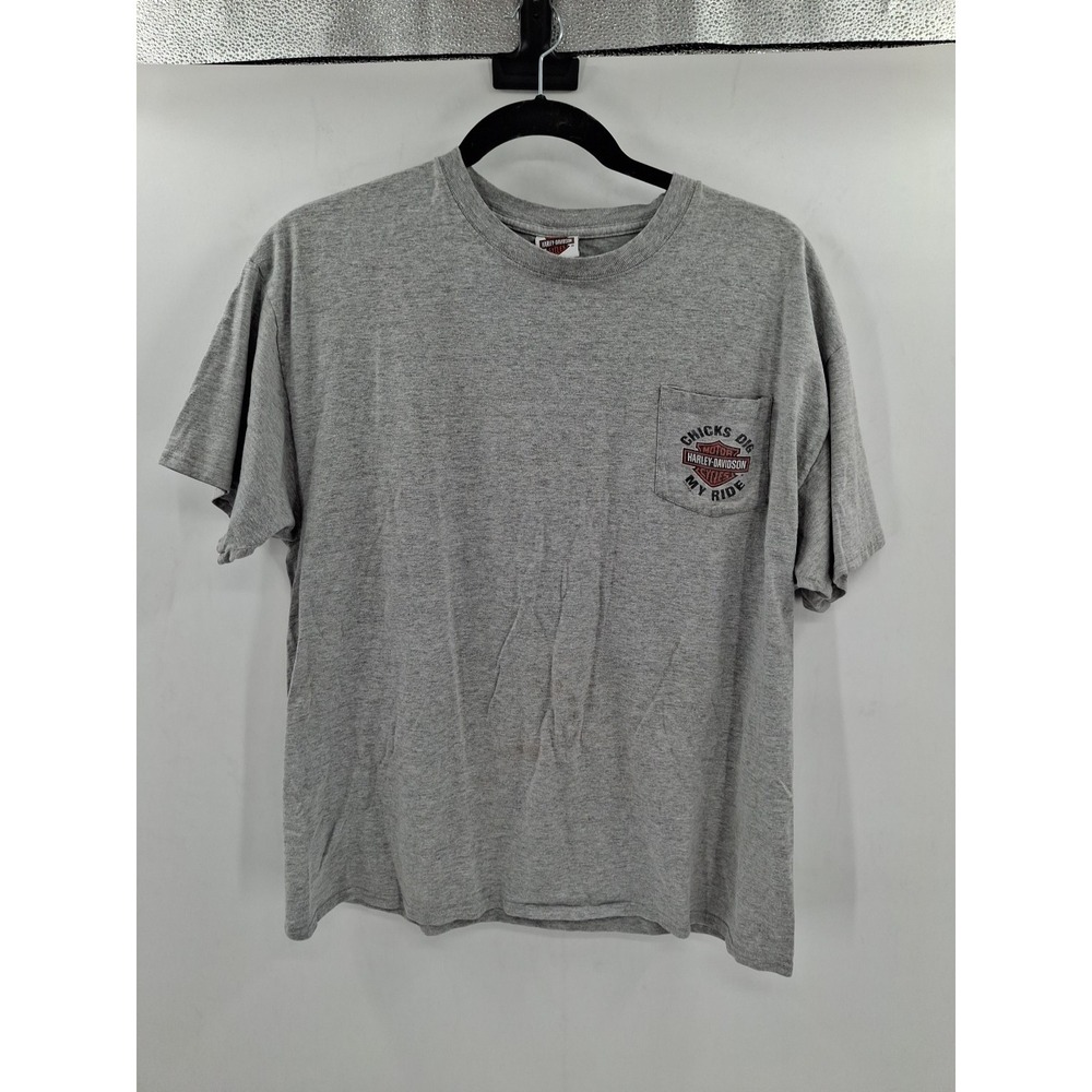 Harley-Davidson Mens XXL Pigeon Forge TN Gray Short Sleeve Shirt